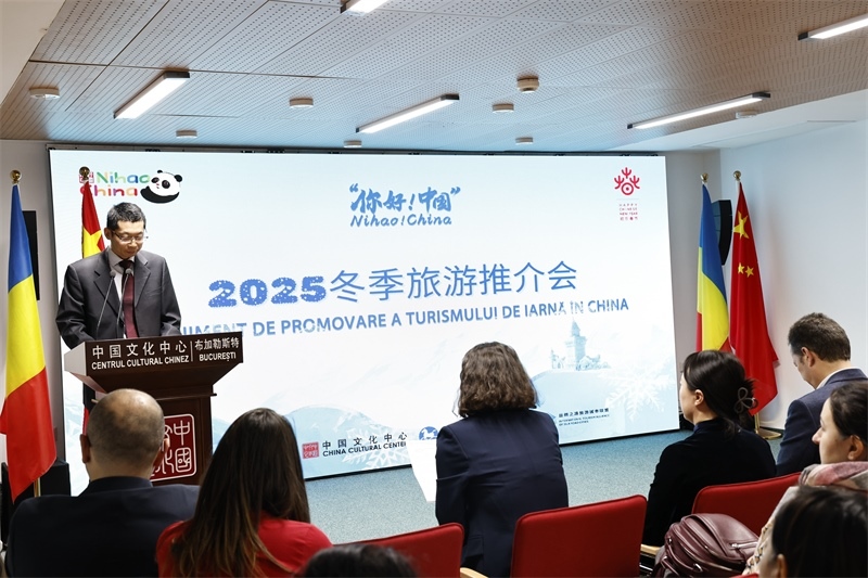 推介會現(xiàn)場。布加勒斯特中國文化中心供圖