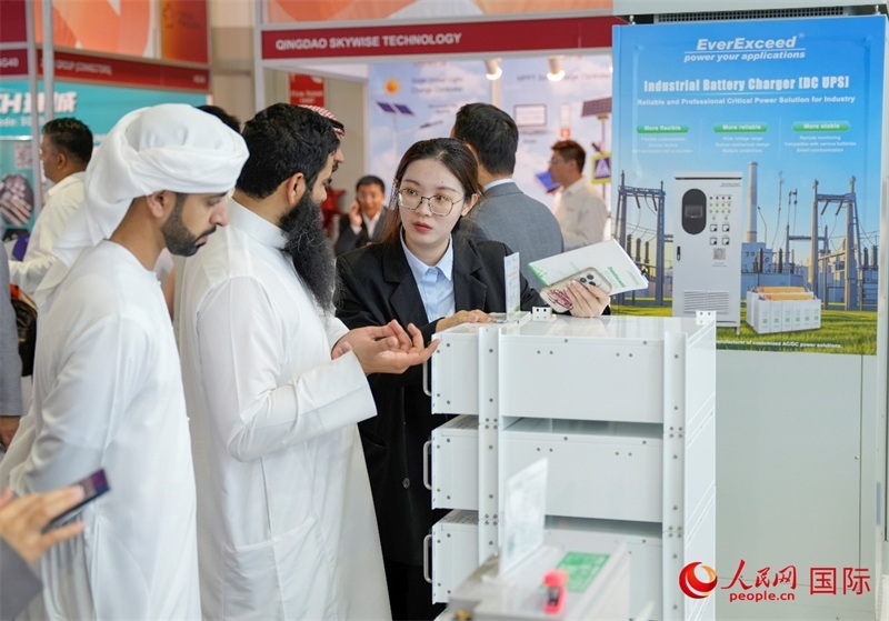 展會現(xiàn)場。人民網(wǎng) 塔里克·易卜拉欣攝