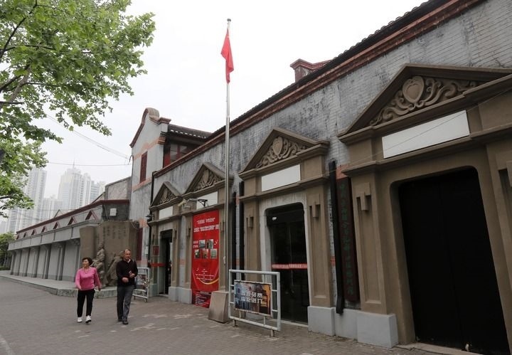 這是2018年5月1日拍攝的中國勞動組合書記部舊址陳列館外景。新華社記者 劉穎 攝