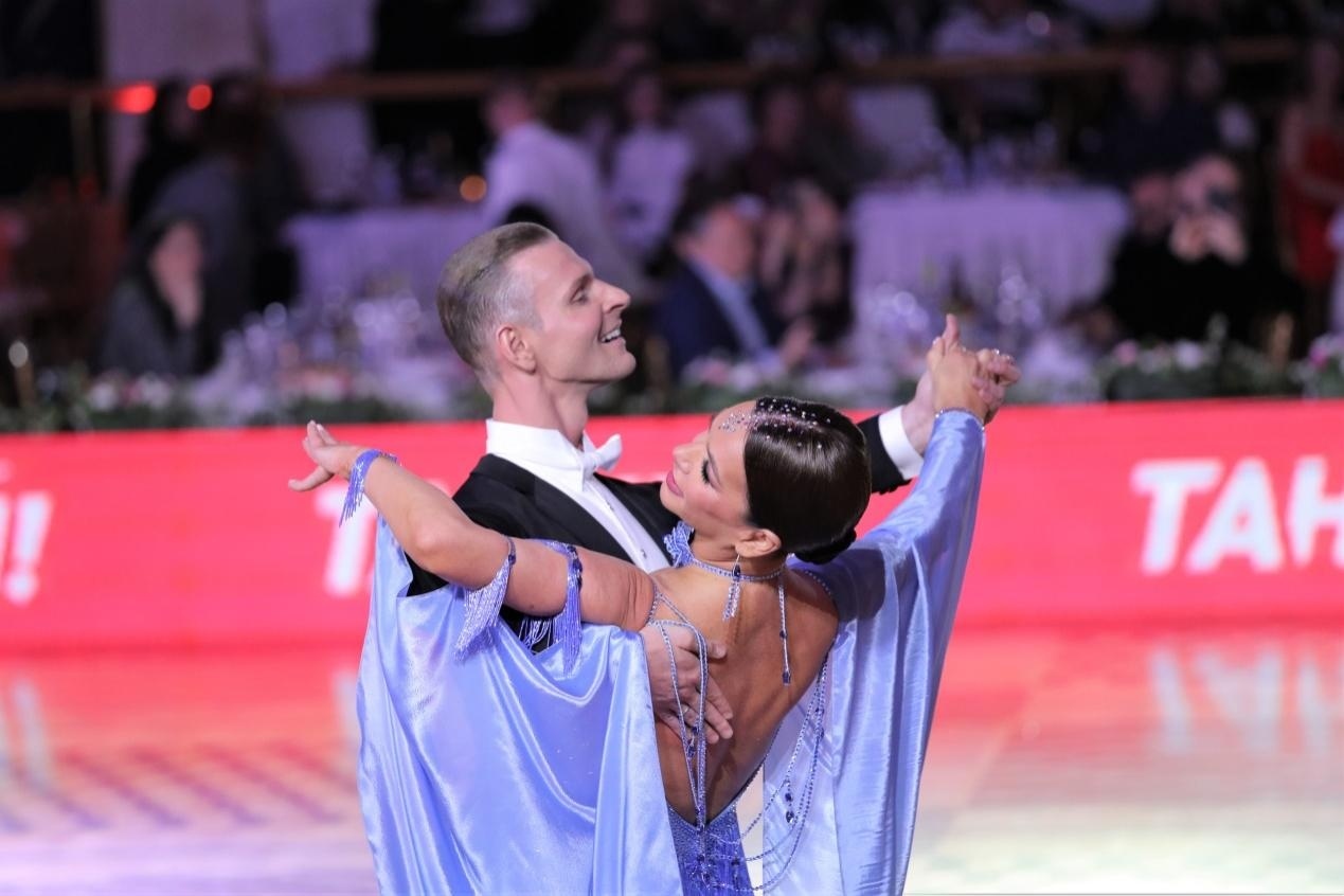 第七屆“克里姆林宮杯”國標舞錦標賽現(xiàn)場。于子恒攝