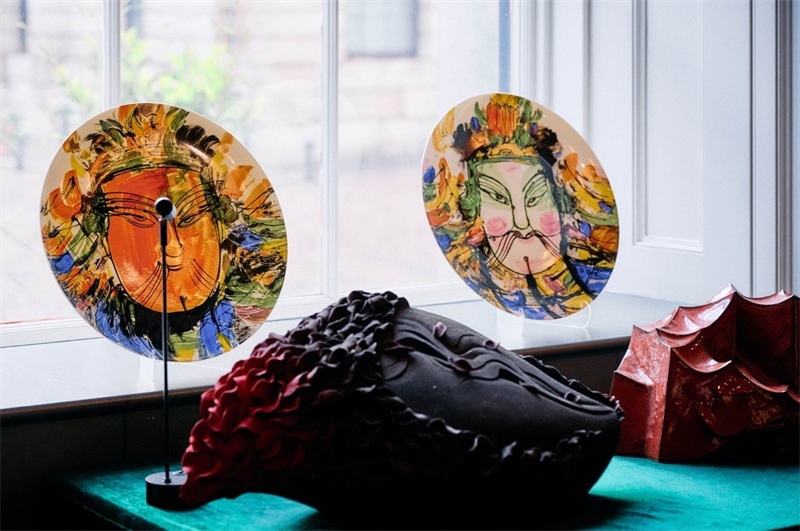 倫敦手工周中國館展品。楊浩鵬攝