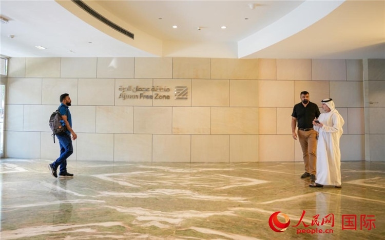 阿治曼自由區(qū)始建于1988年，阿治曼中國城設(shè)立于自由區(qū)內(nèi)。人民網(wǎng) 塔里克·易卜拉欣攝